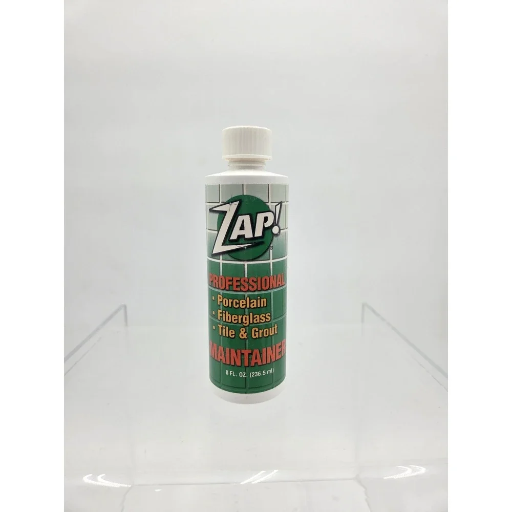 Lot of 2 Zap Professional Maintainer Porcelain Fiberglass Tile Grout Sealed